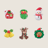6 Pack XMAS Air Dry Clay (Bundle A)