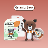 Grizzly Bear Animal Clay Kit - Pet Patrol - Terra
