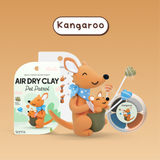 Kangaroo Animal Clay Kit - Pet Patrol - Terra