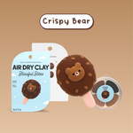 Crispy Bear Ice Cream Kawaii Clay Kit - Blissful Bites - Terra