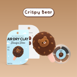 Crispy Bear Ice Cream Kawaii Clay Kit - Blissful Bites - Terra