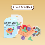 Fruit Waffles Kawaii Dessert Clay Kit - Blissful Bites - Terra