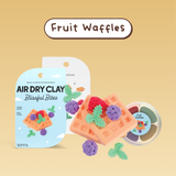 Fruit Waffles Kawaii Dessert Clay Kit - Blissful Bites - Terra