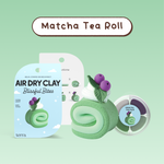 Matcha Tea Roll Kawaii Clay Kit - Blissful Bites - Terra