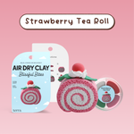 Strawberry Tea Roll Kawaii Clay Kit - Blissful Bites - Terra