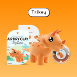 Trikey Triceratops Dinosaur Clay Kit - Tiny Dinos - Terra