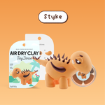 Styke Horned Dinosaur Clay Kit - Tiny Dinos - Terra