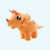 Trikey Triceratops Dinosaur Clay Kit - Tiny Dinos - Terra